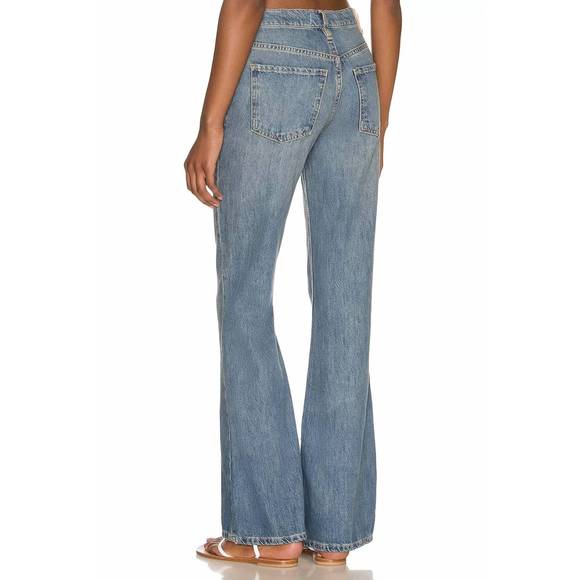 NEW FREE PEOPLE new dawn flare jean in belgrade blue - Picture 3 of 4